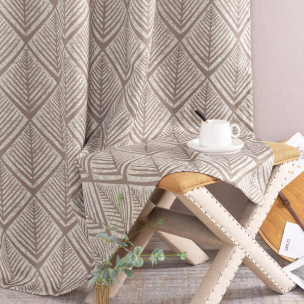 Digital printed curtains